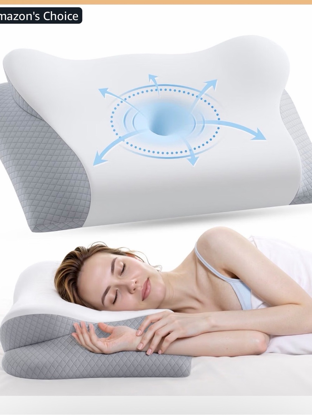 New Contour Memory Foam Pillow